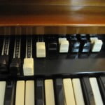 Hammond A-102 drawbars