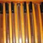 Hammond console pedal board